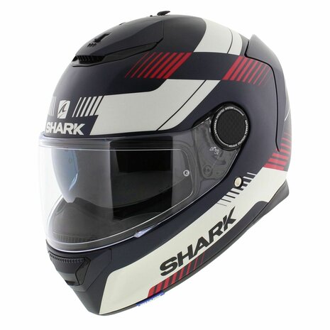 Shark Helm Spartan 1.2 Strad mat blauw wit rood