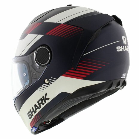 Shark Helm Spartan 1.2 Strad mat blauw wit rood