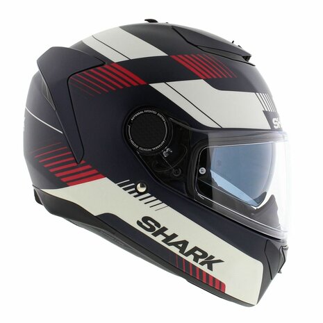 Shark Helm Spartan 1.2 Strad mat blauw wit rood