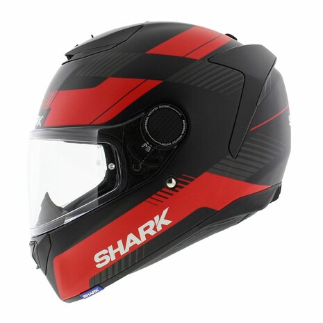 Shark Helm Spartan 1.2 Strad mat zwart rood antraciet