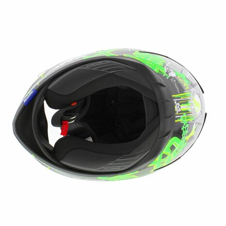Shark Helm Spartan 1.2 Lorenzo Catalunya GP - Zwart Fluo Groen - Maat S