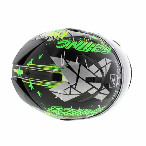 Shark Helm Spartan 1.2 Lorenzo Catalunya GP - Zwart Fluo Groen