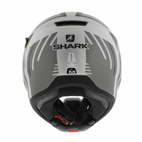 Shark Evojet Helm Vyda mat zilver antraciet zwart