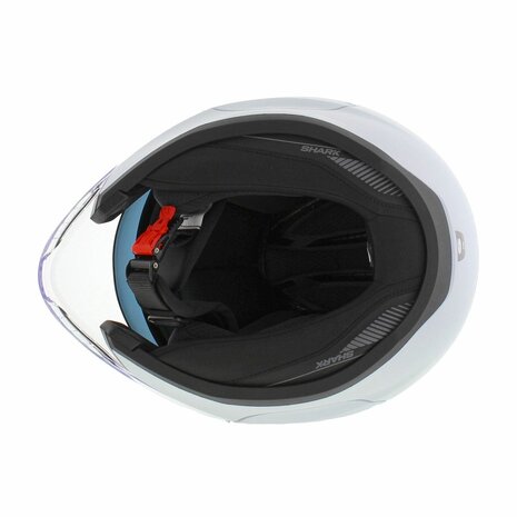 Shark Citycruiser jethelm glans/mat wit zilver - Maat XS