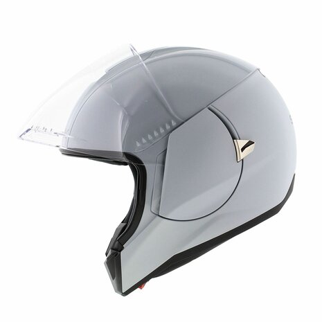 Shark Citycruiser jethelm glans/mat wit zilver - Maat XS