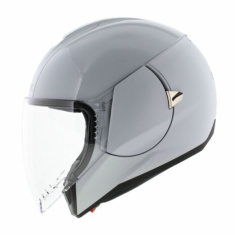 Shark Citycruiser jethelm glans/mat wit zilver - Maat XS