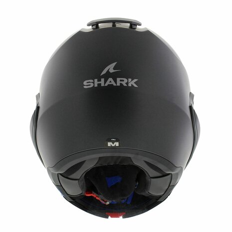 Shark Evo ES systeemhelm motorhelm mat antraciet - Maat XS