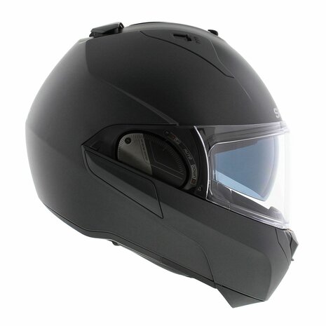 Shark Evo ES systeemhelm motorhelm mat antraciet - Maat XS