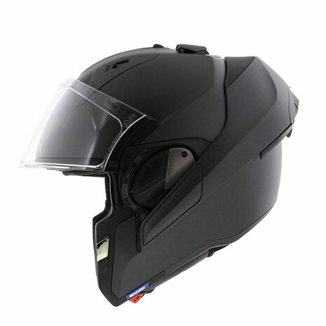 Shark Evo ES systeemhelm motorhelm mat antraciet - Maat XS