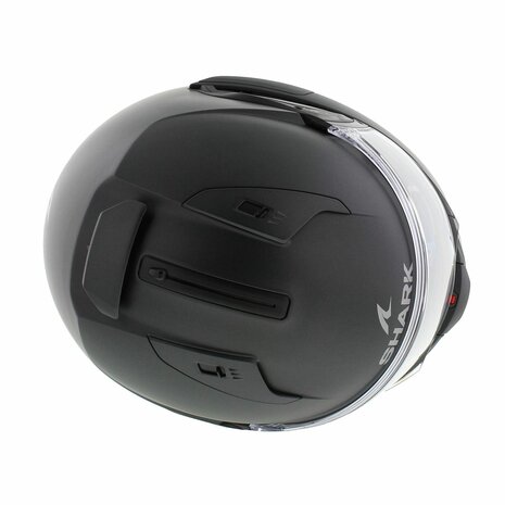 Shark Evo ES systeemhelm motorhelm mat antraciet - Maat XS