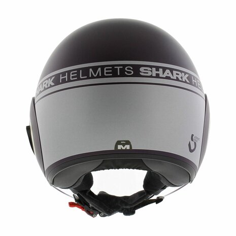 Shark Nano Jethelm Street Neon mat paars zilver