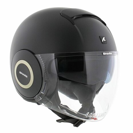 Shark Nano Jethelm mat antraciet - Maat XS