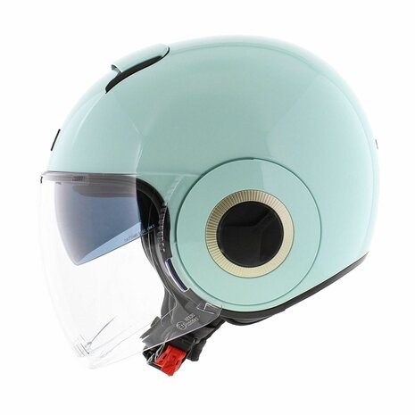 Shark Nano jethelm glans groen - Maat XS