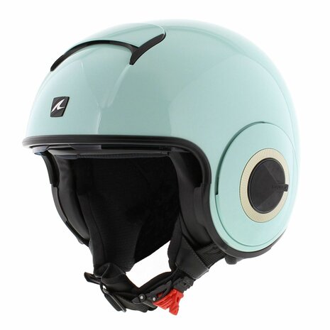 Shark Nano jethelm glans groen - Maat XS
