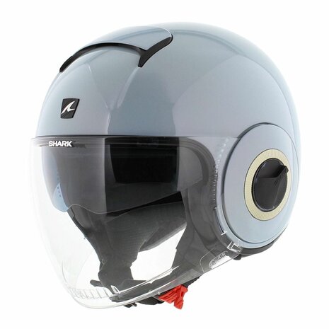 Shark Nano jethelm glans parel blauw - Maat XS