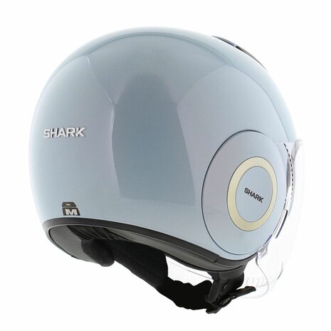Shark Nano jethelm glans parel blauw - Maat XS