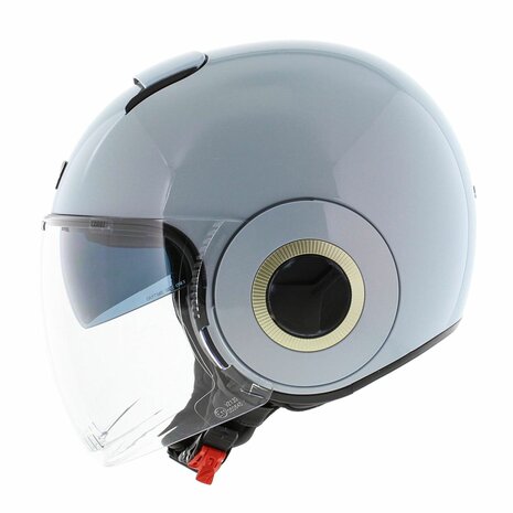 Shark Nano jethelm glans parel blauw - Maat XS