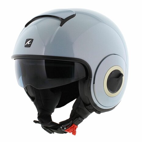 Shark Nano jethelm glans parel blauw - Maat XS