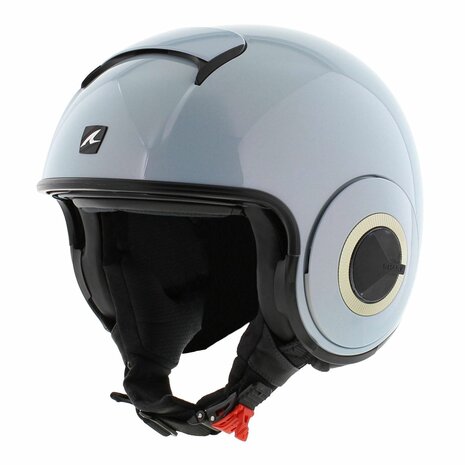 Shark Nano jethelm glans parel blauw - Maat XS