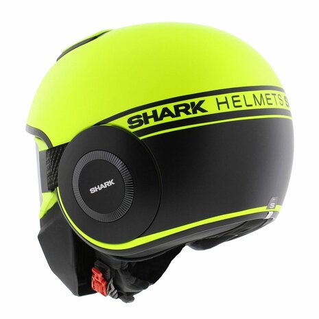 Shark Helm Street Drak Neon serie mat geel zwart - Maat XS
