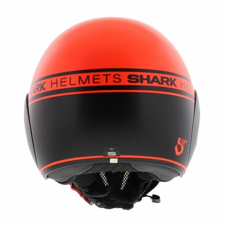Shark Helm Street Drak Neon serie mat oranje zwart