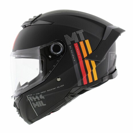 MT Thunder 4 SV Integraal helm Mil mat zwart