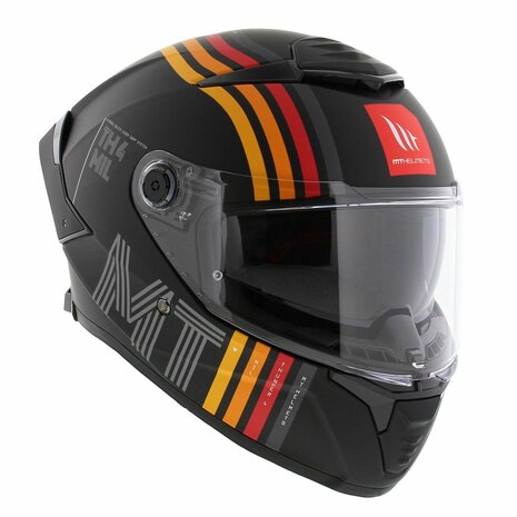 MT Thunder 4 SV Integraal helm Mil mat zwart