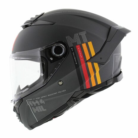 MT Thunder 4 SV Integraal helm Mil mat grijs