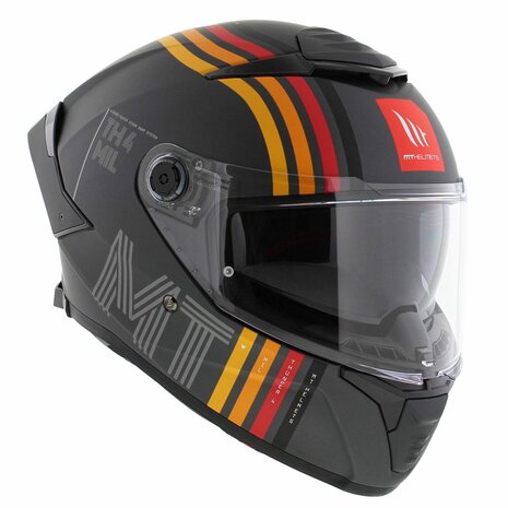 MT Thunder 4 SV Integraal helm Mil mat grijs