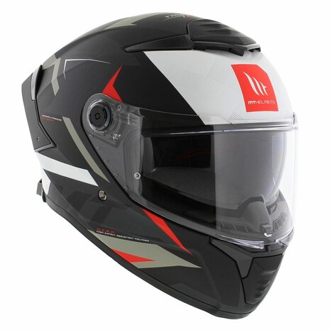 MT Thunder 4 SV Integraal helm Exeo mat zwart rood