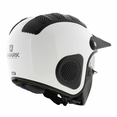 Shark X-Drak Trial helm glans wit - Maat XS
