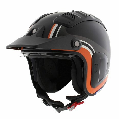 Shark X-Drak 2 Trial helm Hister mat zwart antraciet oranje