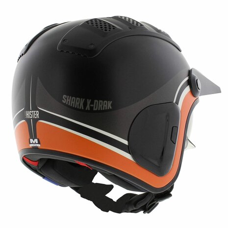 Shark X-Drak 2 Trial helm Hister mat zwart antraciet oranje