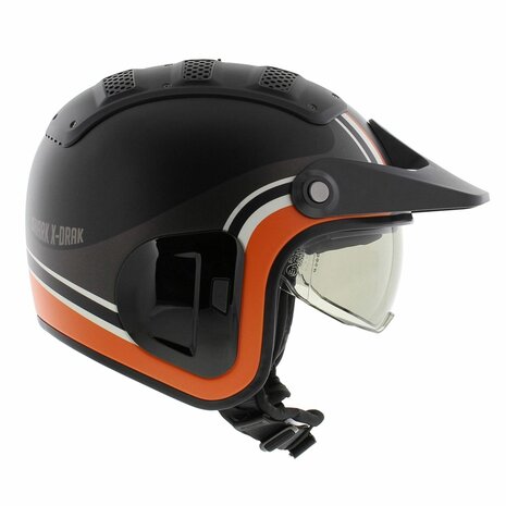 Shark X-Drak 2 Trial helm Hister mat zwart antraciet oranje