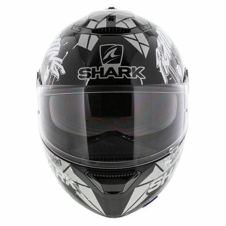 Shark Helm Spartan 1.2 Lorenzo Catalunya GP - Zwart Wit Zilver - Maat S