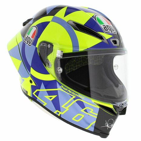 AGV Pista GP RR Motorhelm Valentino Rossi Soleluna 2022 (2206) - Maat XXL