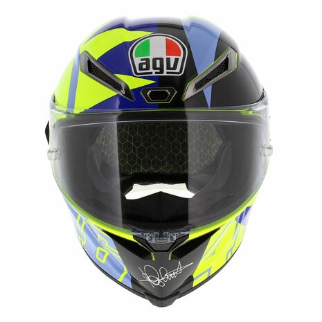 AGV Pista GP RR Motorhelm Valentino Rossi Soleluna 2022 (2206) - Maat XXL