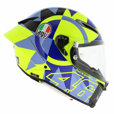 AGV Pista GP RR Motorhelm Valentino Rossi Soleluna 2022 (2206) - Maat XXL