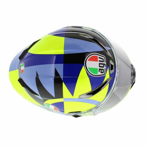 AGV Pista GP RR Motorhelm Valentino Rossi Soleluna 2022 (2206) - Maat XXL