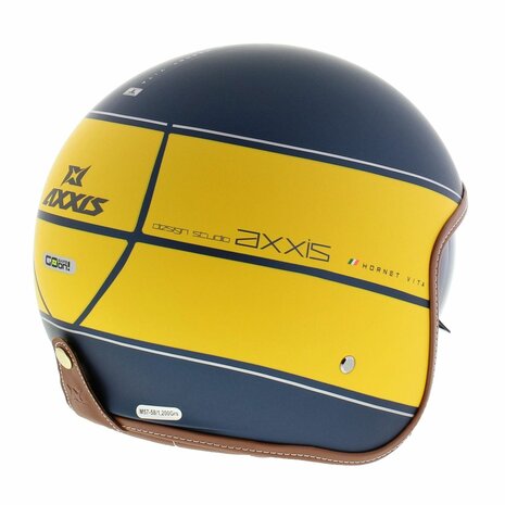 Axxis-Hornet-SV-jethelm-Vita-mat-geel-blauw-rechtsachter