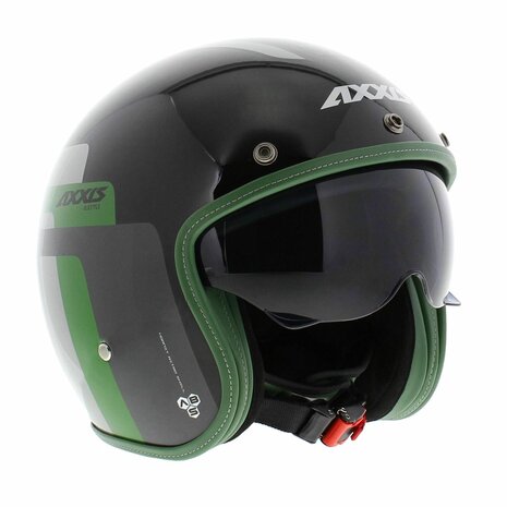 Axxis-Hornet-SV-jethelm-Old-Style-glans-zwart-groen-rechtsvoor