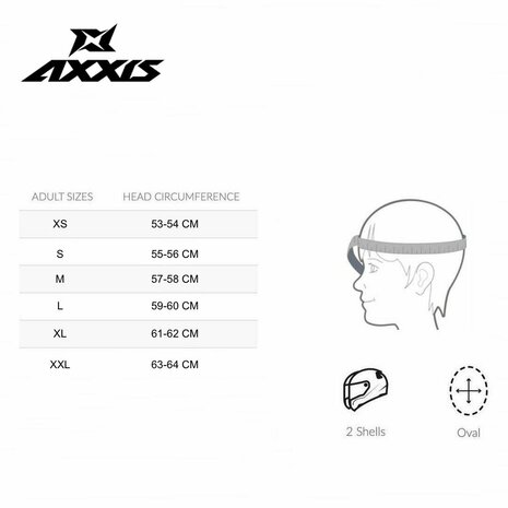 Axxis-Metro-jethelm-Solid-mat-blauw-maattabel