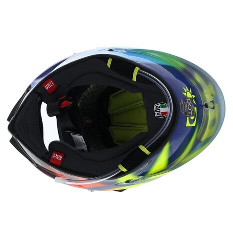 AGV Pista GP RR Motorhelm Valentino Rossi Soleluna 2021 (2206)