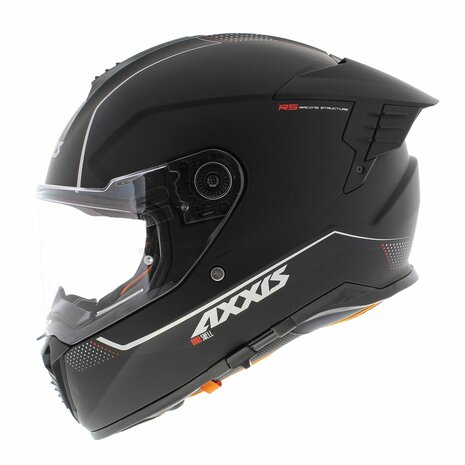 Axxis-Hawk-SV-Evo-Integraal-helm-solid-mat-zwart-linker-zijkant