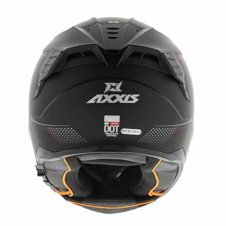Axxis-Hawk-SV-Evo-Integraal-helm-solid-mat-zwart-achterkant