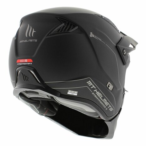 MT Streetfighter S SV helm mat zwart (Full Black Edition)