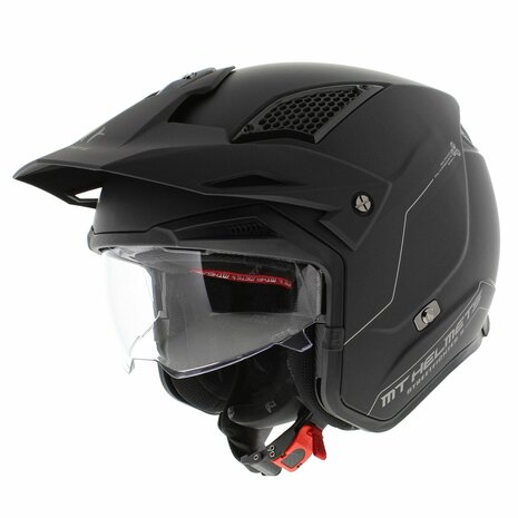 MT Streetfighter S SV helm mat zwart (Full Black Edition)