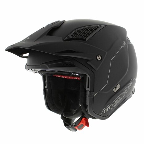 MT Streetfighter S SV helm mat zwart (Full Black Edition)