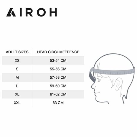 Airoh Twist 3.0 crosshelm color glans wit