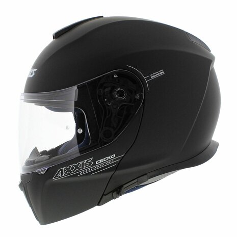 Axxis Gecko SV systeem helm Solid mat zwart 